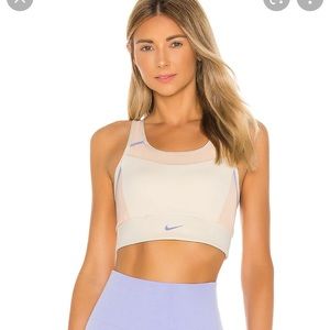 Nike swoosh sports bra